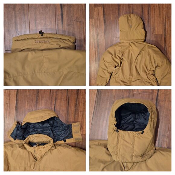 Marmot Whitehorse Parka Goose Down 650 Fill Men's XL With Detachable Hood - Picture 5 of 11